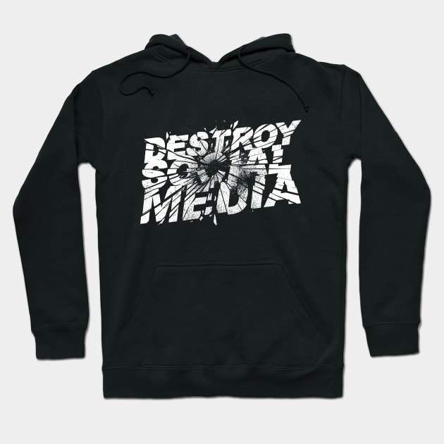 Destroy Social Media Hoodie by Afterparty